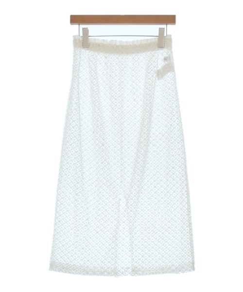 MAISON SPECIAL(メゾンスペシャル)ロング・マキシ丈スカート 白 サイズ:38(M位)/2200675801195