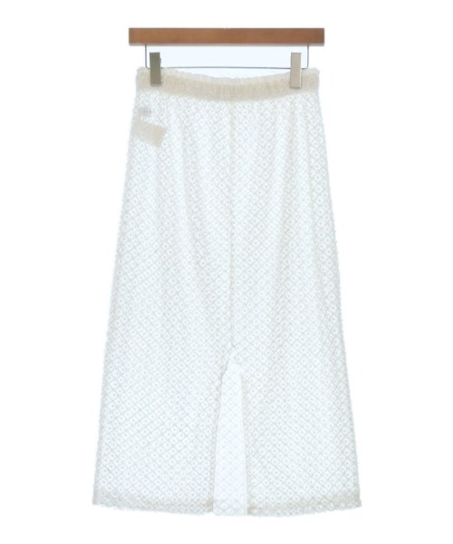 MAISON SPECIAL（メゾンスペシャル）ロング・マキシ丈スカート 白 サイズ:38(M位) レディース/2200675801195