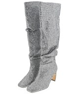 MAISON SPECIAL（メゾンスペシャル）ブーツ シルバー サイズ:EU37(23.5cm位) レディース/2200675801256