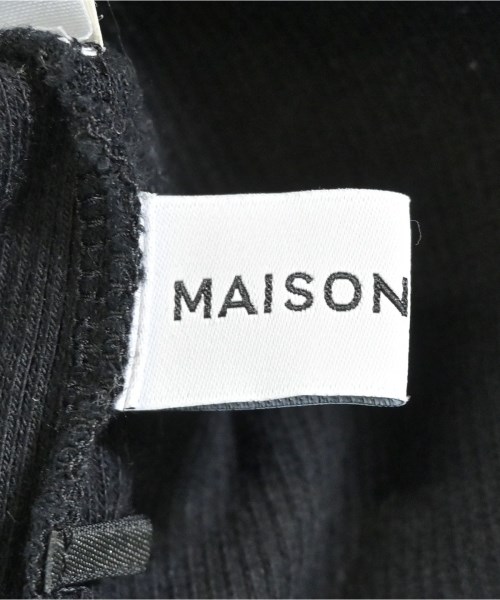 MAISON SPECIAL（メゾンスペシャル）タンクトップ 黒 サイズ:F レディース/2200674194106