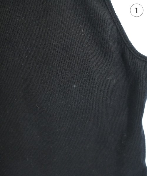 MAISON SPECIAL（メゾンスペシャル）タンクトップ 黒 サイズ:F レディース/2200674194106