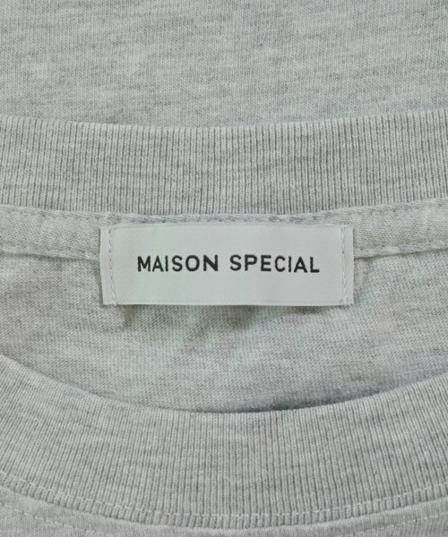 MAISON SPECIAL（メゾンスペシャル）Tシャツ・カットソー グレー サイズ:F レディース/2200686698623