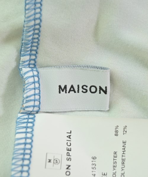 MAISON SPECIAL（メゾンスペシャル）Tシャツ・カットソー 青 サイズ:F レディース/2200694844050