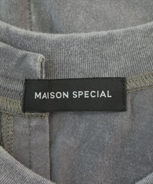 MAISON SPECIAL（メゾンスペシャル）Tシャツ・カットソー グレー サイズ:F レディース/2200693359036