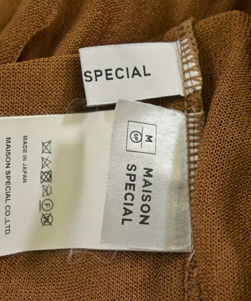 MAISON SPECIAL（メゾンスペシャル）ワンピース 茶 サイズ:F レディース/2200695649012