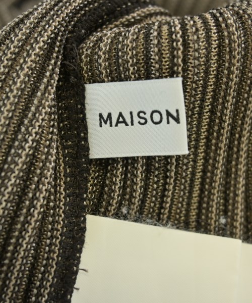 MAISON SPECIAL（メゾンスペシャル）ワンピース 茶 サイズ:F レディース/2200695649029