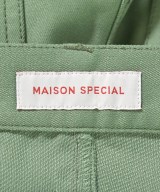 MAISON SPECIAL（メゾンスペシャル）スラックス 緑 サイズ:36(S位) レディース/2200695649036