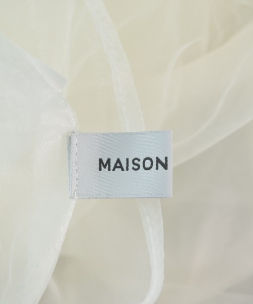 MAISON SPECIAL（メゾンスペシャル）ブラウス 白 サイズ:M レディース/2200692913079