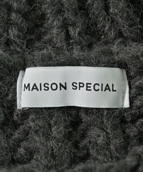 MAISON SPECIAL（メゾンスペシャル）ニット・セーター グレー サイズ:F レディース/2200699704021