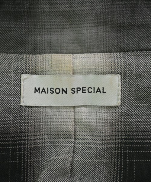 MAISON SPECIAL（メゾンスペシャル）カジュアルジャケット 黒 サイズ:F レディース/2200701601010