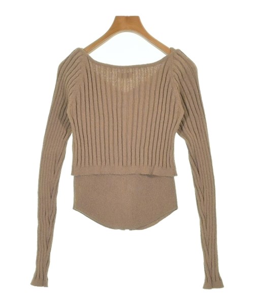 MAISON SPECIAL（メゾンスペシャル）アンサンブル 茶 サイズ:F レディース/2200650466135