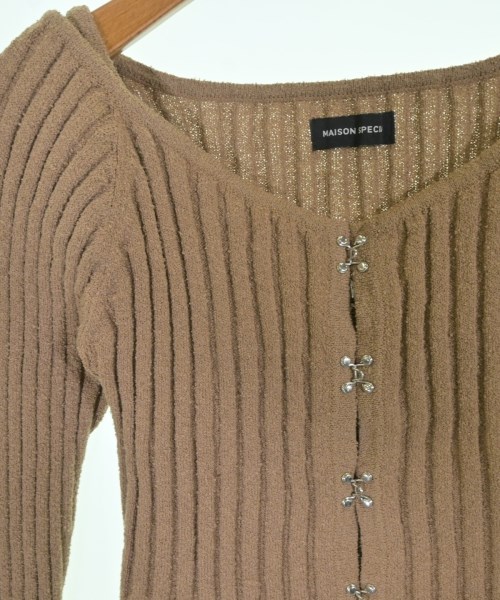 MAISON SPECIAL（メゾンスペシャル）アンサンブル 茶 サイズ:F レディース/2200650466135