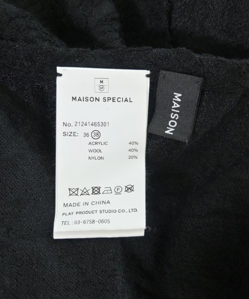 MAISON SPECIAL（メゾンスペシャル）その他 黒 サイズ:38(M位) レディース/2200650466142
