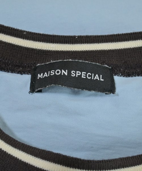 MAISON SPECIAL（メゾンスペシャル）Tシャツ・カットソー 青 サイズ:F レディース/2200648172192