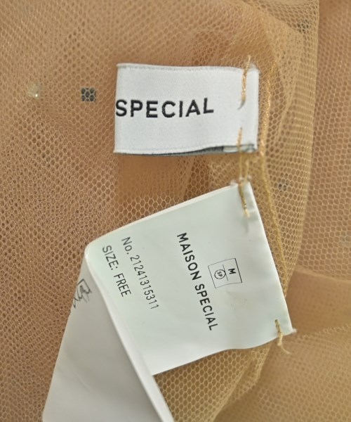 MAISON SPECIAL（メゾンスペシャル）ブラウス ベージュ サイズ:F レディース/2200646928241