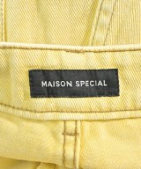 MAISON SPECIAL（メゾンスペシャル）デニムパンツ 黄 サイズ:38(M位) レディース/2200646928364