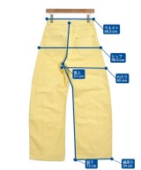 MAISON SPECIAL（メゾンスペシャル）デニムパンツ 黄 サイズ:38(M位) レディース/2200646928364