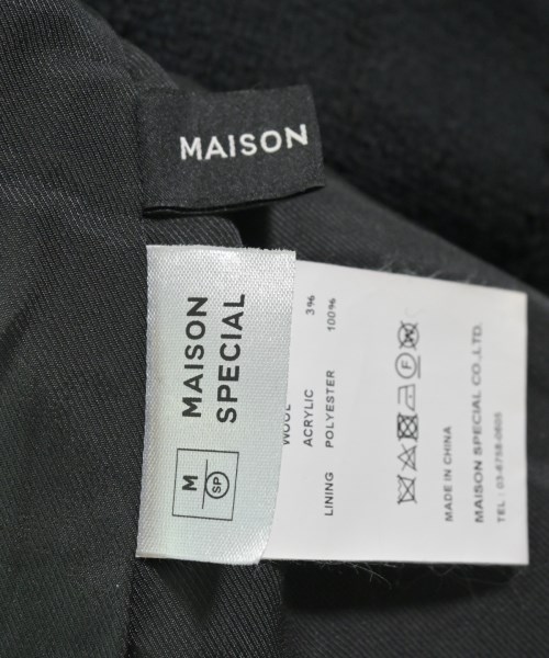 MAISON SPECIAL（メゾンスペシャル）ブラウス 黒 サイズ:M レディース/2200646928425