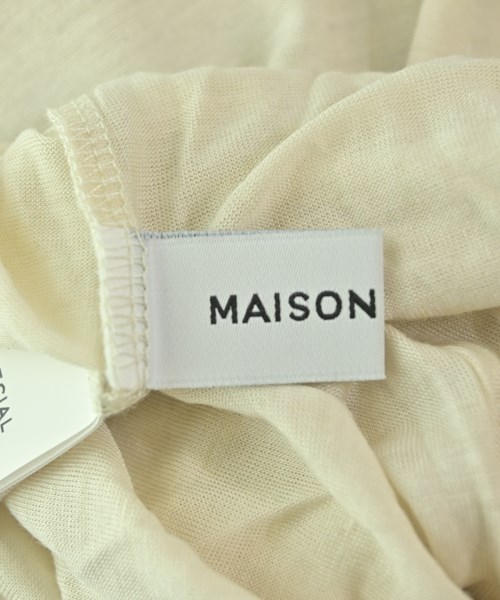 MAISON SPECIAL（メゾンスペシャル）Tシャツ・カットソー 茶 サイズ:F レディース/2200646928555