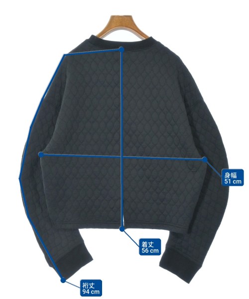 MAISON SPECIAL（メゾンスペシャル）スウェット 黒 サイズ:F レディース/2200646807065