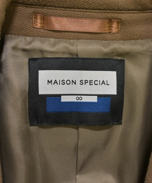 MAISON SPECIAL（メゾンスペシャル）カジュアルジャケット 茶 サイズ:00(XXS位) レディース/2200650703018
