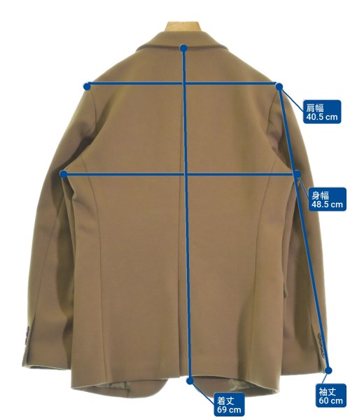 MAISON SPECIAL（メゾンスペシャル）カジュアルジャケット 茶 サイズ:00(XXS位) レディース/2200650703018