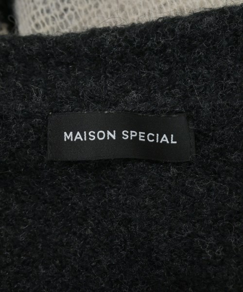 MAISON SPECIAL（メゾンスペシャル）カーディガン 黒 サイズ:F レディース/2200657079017
