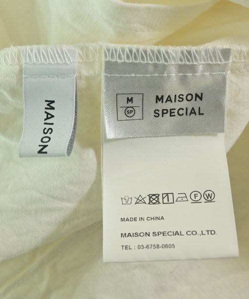 MAISON SPECIAL（メゾンスペシャル）ブラウス 白 サイズ:F レディース/2200653582092