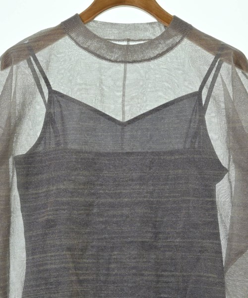 MAISON SPECIAL（メゾンスペシャル）ニット・セーター グレー サイズ:F レディース/2200653582115