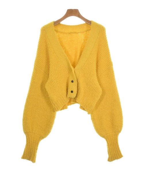 MAISON SPECIAL(メゾンスペシャル)カーディガン 黄 サイズ:M/2200653582139