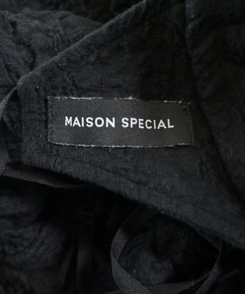 MAISON SPECIAL（メゾンスペシャル）ブラウス 黒 サイズ:F レディース/2200658021060