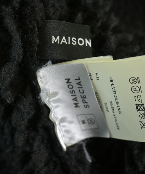 MAISON SPECIAL（メゾンスペシャル）ミリタリーブルゾン 黒 サイズ:F レディース/2200659740014