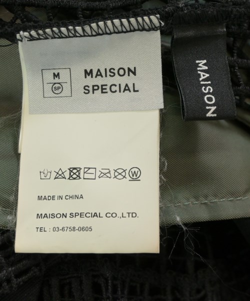 MAISON SPECIAL（メゾンスペシャル）テーラードジャケット 黒 サイズ:F レディース/2200656973088