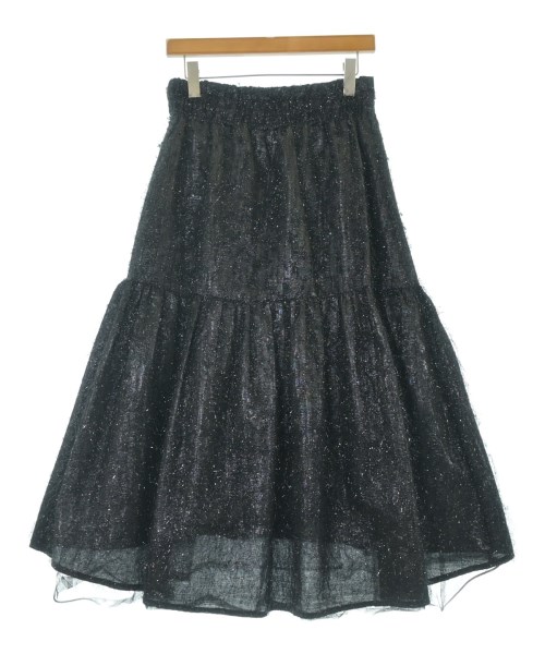 MAISON SPECIAL（メゾンスペシャル）ロング・マキシ丈スカート 黒 サイズ:F レディース/2200656973101
