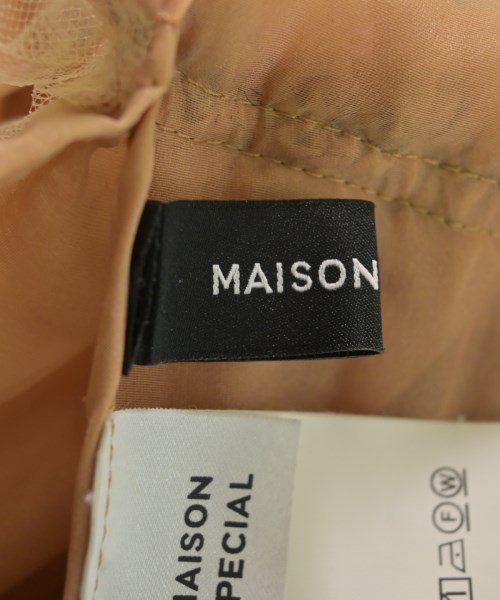 MAISON SPECIAL（メゾンスペシャル）ブラウス ベージュ サイズ:F レディース/2200656973118
