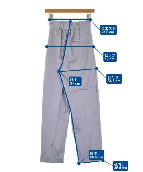 MAISON SPECIAL（メゾンスペシャル）スラックス 紫 サイズ:36(S位) レディース/2200660521046