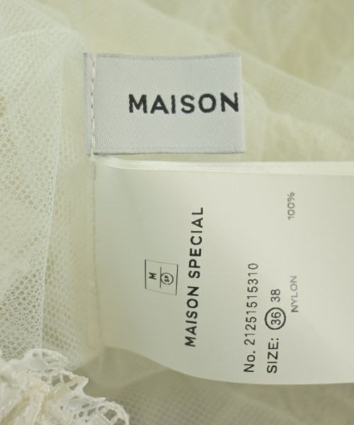 MAISON SPECIAL（メゾンスペシャル）ロング・マキシ丈スカート 白 サイズ:36(S位) レディース/2200660776033