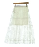 MAISON SPECIAL（メゾンスペシャル）ロング・マキシ丈スカート 白 サイズ:36(S位) レディース/2200660776033