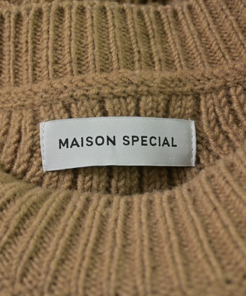 MAISON SPECIAL（メゾンスペシャル）ニット・セーター ベージュ サイズ:F レディース/2200660654034