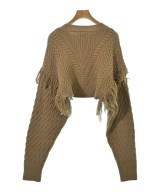 MAISON SPECIAL（メゾンスペシャル）ニット・セーター ベージュ サイズ:F レディース/2200660654034