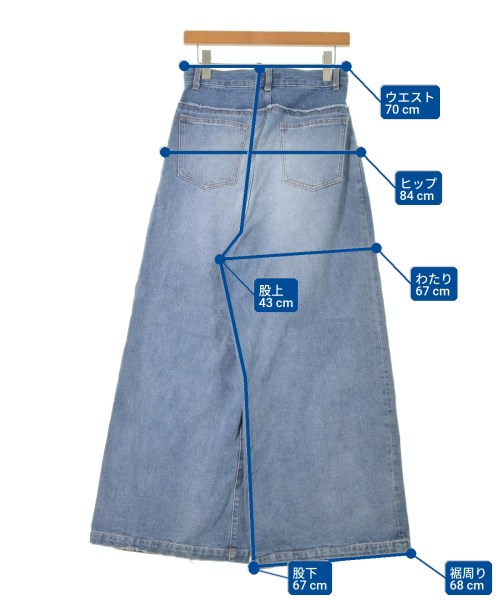 MAISON SPECIAL（メゾンスペシャル）デニムパンツ 紺 サイズ:38(M位) レディース/2200662243014