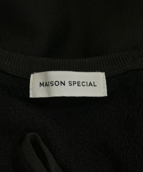 MAISON SPECIAL（メゾンスペシャル）カーディガン 黒 サイズ:F レディース/2200711157057