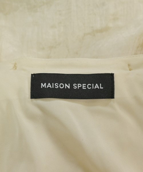 MAISON SPECIAL（メゾンスペシャル）ベスト 白 サイズ:F レディース/2200712396011