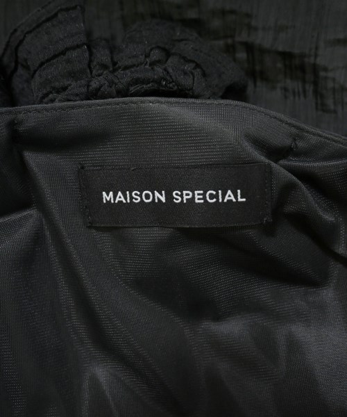 MAISON SPECIAL（メゾンスペシャル）ベスト 黒 サイズ:F レディース/2200712396028