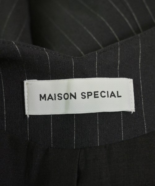 MAISON SPECIAL（メゾンスペシャル）ベスト 黒 サイズ:F レディース/2200711696044