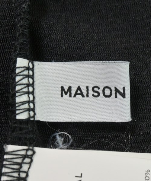 MAISON SPECIAL（メゾンスペシャル）Tシャツ・カットソー 黒 サイズ:-(S位) レディース/2200716194033