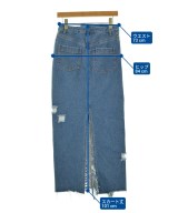 MAISON SPECIAL（メゾンスペシャル）ロング・マキシ丈スカート 青 サイズ:38(M位) レディース/2200712978095