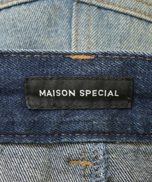 MAISON SPECIAL（メゾンスペシャル）デニムパンツ 青 サイズ:38(M位) レディース/2200712978101