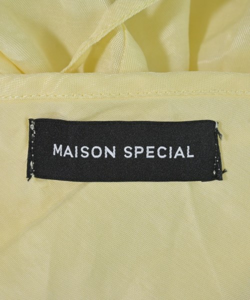 MAISON SPECIAL（メゾンスペシャル）カジュアルシャツ 黄 サイズ:F レディース/2200713094169