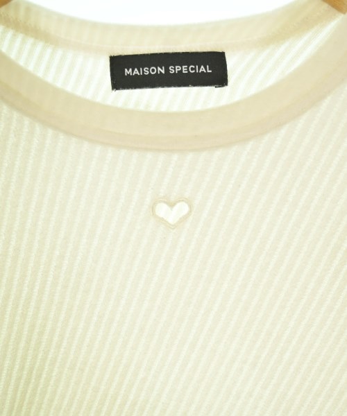 MAISON SPECIAL（メゾンスペシャル）Tシャツ・カットソー 白 サイズ:F レディース/2200718571047